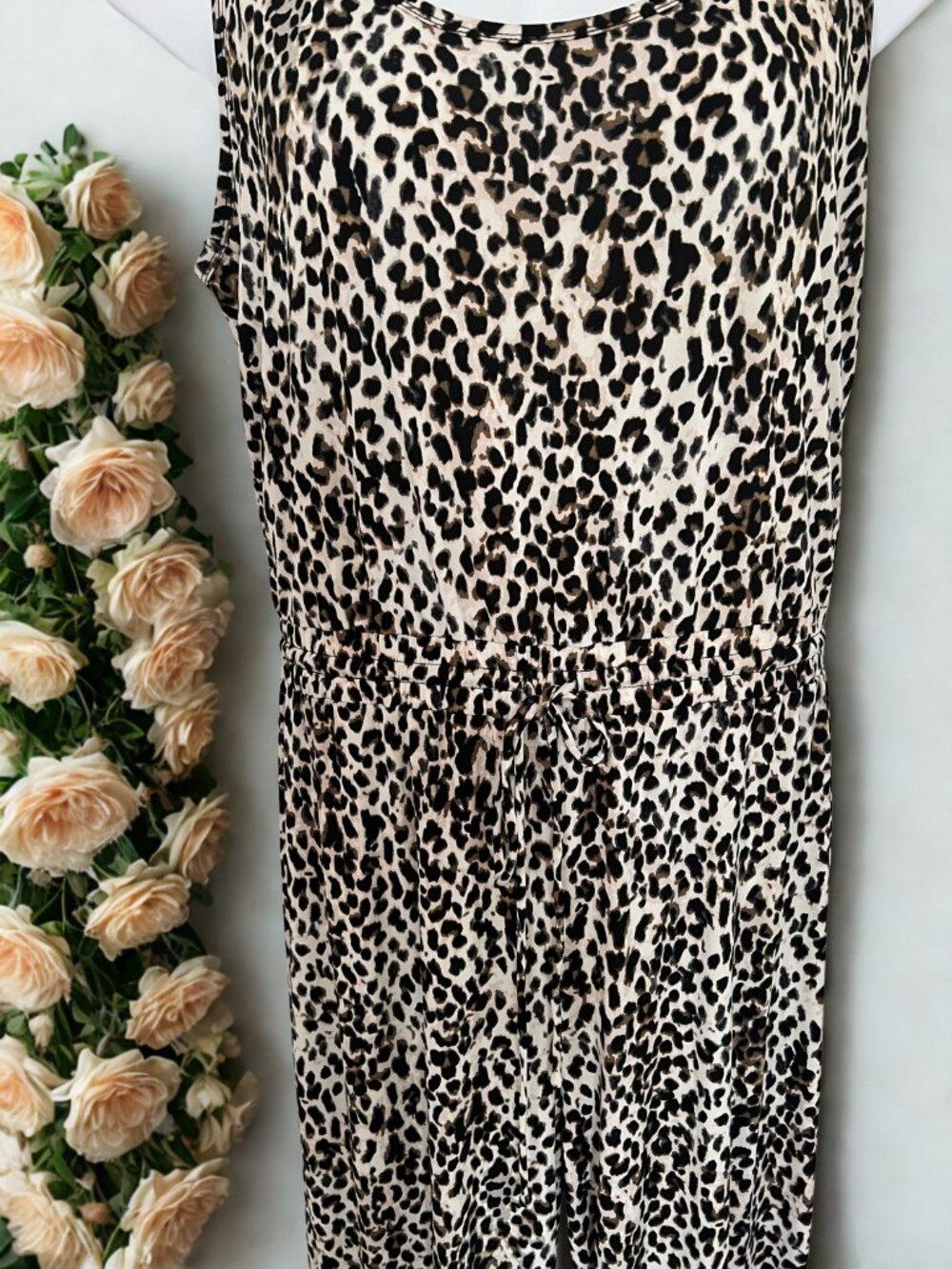 Calvin Klein Animal Print Jumpsuit